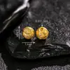 Accesorio de Cuenta Redonda Hueca de Serpiente del Zodiaco Chapado en Oro Plata S925 de Cuerpo Completo Accesorio de Cuenta Espaciadora Estilo Chino Nuevo Estilo Nacional Joyería DIY
