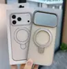 Funda para Teléfono Móvil Adecuada para Iphone18 con Textura Similar a la Piel, Colores Contrastantes y Soporte, Funda Protectora Magnética Anti-Caída 17Promax 18Pro