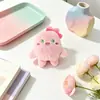 Colgante de Felpa de Dibujos Animados Pequeño Monstruo Llavero Broche Colgante para Mochila Juguete de Peluche Lindo Muñeco