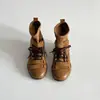 Botas Retro Feas Lindas con Cordones para Mujer 2026 Nuevos Colores de Otoño Bloque de Color Suela Suave Parte Superior Suave Zapatos de Senderismo Deportivos Casuales Botas Martin