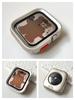 Funda protectora de silicona aplicable para Apple Watch, carcasa de marco S8 Edge, iwatchS97865341se generación, carcasa blanda de media cubierta