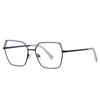 Armazón de Gafas Personalizado Anti Luz Azul 3102 Estilo Caperucita Roja Mismo Estilo Caja Metal Estilo ins Armazón de Gafas Planas para Mujer Transfronterizo