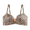 [Estampado de Leopardo Spice Girl] Ropa Interior Femenina Cómoda y Sin Marcas, Cómoda, Anti-arrugas, Anti-caída, Simple