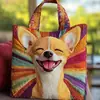 2026 Nueva Serie Transfronteriza de Cachorros Estampado Digital Bolso de Hombro Acolchado de Moda