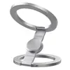 Suporte de Anel de Dedo Magnético Dupla Face Rotativo 360º MagSafe Dobrável para Desktop para Assistir Maratona Transmissão Ao Vivo Fidget Spinner Alívio de Estresse