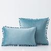 Fábrica em estoque travesseiro de bola de pele lisa moderno minimalista sofá travesseiro de cabeceira travesseiro de cintura entrega transfronteiriça