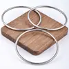 Anillo Cerrado Sin Costura de Acero Inoxidable de 70 mm Anillo de Conexión Accesorios para Joyería DIY Accesorios para Maletas Ropa Accesorios Hechos a Mano
