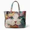 Bolsa de Ombro Tote Acolchoada com Estampa Moda Tendência Feminina Novo Produto 3D Transfronteiriço Temu Amazon