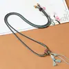 Fio de Algodão Torcido à Mão Simples Cordão para Pingente de Colar DIY Acessórios de Jade, Cordão para Pingente Teçido de Jade Hetian