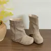 Botines Marrones Melard para Mujer 2026 Nuevos Botines para Pantalón Otoño Invierno Botas de Caballero Botas Martin de Suela Gruesa Botines de Media Caña