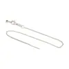 Distrito Lu Oro Real de 18K Chapado DIY Pulsera Lateral Universal Cadena de Ajuste Joyería Hecha a Mano Accesorios para Collares Venta al por Mayor