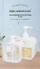 Viagem Frasco Refil de Loção de Grande Capacidade com Aparência Sofisticada Bomba de Pressão Visual Frasco para Banheiro Gel de Banho Água Emulsão Frasco Refil
