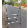 Suporte de alvo de competição ao ar livre arco e flecha suporte de madeira de aço inoxidável suporte de alvo de grama polia de estrutura pode empurrar uma variedade de tamanhos opcionais