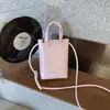 Bolsa Popular para Teléfono Móvil Transfronteriza Verano 2026 Bolso de Mano con Estampado de Lunares Bolso Versátil de Moda para Hombro Cruzado para Mujeres Lindo