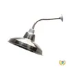 Lámpara de Sombrilla Impermeable para Exteriores de Acero Inoxidable LED Lámpara de Calle Vintage Aplique de Pared Antiguo Retro Patio Industrial y Minero