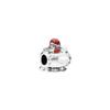 Pulsera Pangadora Plata Esterlina S925 Hueso de Serpiente Abalorios Caracteres Animal Anime Abalorios Venta Caliente Joyería DIY