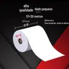 Papel Térmico para Recibo 80X80 Papel de Impressão para Delivery Meituan 57X50 Impressora 80mm60 Recibo Uso Comercial