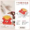 Caja de almuerzo de pollo frito y papas fritas personalizada caja de almuerzo para estudiantes y oficinistas compartimento de caja de almuerzo caja de almuerzo para frutas microondas