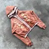 Marca de Moda Callejera Gótica Niche Estampado de Llama Unisex Cárdigan con Capucha de Doble Capa Falso Dos Piezas Sudadera Holgada con Cremallera