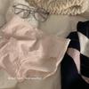 No ames demasiado profundamente, no duermas demasiado tarde. Ropa interior cómoda de algodón puro con lazo en la cintura media para mujer, transpirable y cómoda