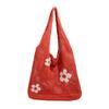 2024 Nuevo Bolso de Flor de Verano Bolso de Hombro Bolso Tejido Versátil Bolso de Axila Bolso Tote Bolso Tejido Lindo para Mujeres