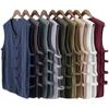 Chaleco informal de lino de verano, sudadera de algodón y lino con hebilla retro para hombre, chaqueta Magma de estilo chino, sin mangas, camisa con título antiguo