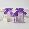 Bolsa de Malla Rosa con Lazo al por Mayor Bolsa de Recuerdo de Boda Bolsa de Regalo Bolsa de Regalo de Prueba de Cosméticos de Labial DIY