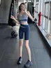Ropa de Fitness para Mujer Tallas Grandes Verano 2026, Top de Yoga Tallas Grandes, Traje Deportivo Holgado para Correr Pilates Entrenamiento