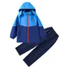 Província de Jiangxi Uniformes Unificados para Escolas Primárias e Secundárias de Fuzhou Conjunto de Uniformes para Jardim de Infância Uniformes de Classe Jaquetas Três em Um Infantis