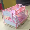 Casa de brincar casa de bonecas princesa brinquedo divertido combinação móveis pequenos simulação presente de aniversário para menina brinquedo de montar cama