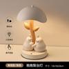 Luz de Noche Decorativa Behanmei Never Pear para el Hogar, Mesita de Noche, Escritorio, Adornos de Cerámica, Regalo de Cumpleaños para Niños y Niñas