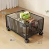 Caja de almacenamiento de bocadillos para escritorio, cesta de almacenamiento de verduras y frutas para cocina, organizador de cosméticos, caja para organizar artículos varios y libros de mesa de centro