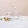Vaso de Vidro Colorido Fresco Nórdico Vaso Pequeno Criativo para Mesa de Escritório Luxo Leve Simples Garrafa de Aromaterapia Fabricante Venda no Atacado