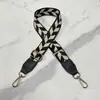 Correa de hombro ancha ajustable accesorios para bolso de mujer bandolera de un solo hombro bolso de mujer correa de hombro larga estilo étnico correa de color para bolso