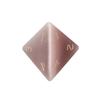 Dados Poliedros de Ojo de Gato Orquídea Oscura Sintética con Números Grabados Set de Siete Dados para Juego de Rol D&D Z01