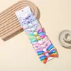 Conjunto de 10 Acessórios de Cabelo para Bebês e Crianças, Presilhas de Cabelo com Laços de Fita Cauda de Andorinha para Festas, Feito à Mão