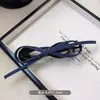 Pinza Retorcida de Lazo de Tela de Mezclilla 2025 Nuevo Estilo Pasador para Mujer, Elegante Accesorio para el Cabello para Recogido en la Parte Posterior de la Cabeza