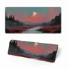 Mouse Pad Paisagem Impressa Extra Grande Venda Quente Transfronteiriça Borracha Natural Antiderrapante Borda Espessada Tapete de Mesa Dropshipping