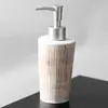 Botella de Cerámica para Loción de Baño de Hotel Botella de Recarga Botella con Dispensador Shampoo Gel de Ducha Gel Antibacterial para Manos Botella de Acondicionador Botella Vacía