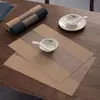 Novo Jogo Americano Estilo Chinês Tapete de Isolamento Térmico Sentido Avançado Mesa de Jantar Tapete para Comida Ocidental Estilo Chinês Doméstico Hotel Restaurante Tapete para Tigela
