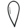 Corda Elástica Redonda de Látex 1-16mm Preto e Branco Corda Elástica Redonda Elástica Corda Elástica de Látex Fio Central Trampolim Bungee