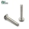 Tornillos de Acero Inoxidable 304 con Cabeza Semiredonda y Cuadrado Interior, con Arandelas, Tornillos de Cuadrado Interior, Pernos, Fabricante de Sujetadores