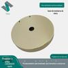 Luminária de mesa giratória luminária de parede base chassi redondo kit de acessórios de iluminação LED luminária interna kit de downlight luminária