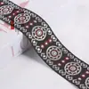 Cinta de jacquard con hilo plateado de 5 cm para ropa, decoración del hogar, cortinas y varias decoraciones DIY G3640