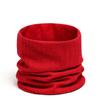 Set de Cuello Bufanda de Color Sólido Nuevo Combinación Universal Bufanda para Hombre y Mujer Patrón de Trigo Cuello Alto Interno Tejido Cálido Frío Grosor Medio