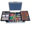 Directo del fabricante: Plumones de acuarela 145 juego de pinceles para niños, pinceles, crayones, pasteles al óleo, caja de regalo de material de arte para estudiantes