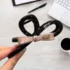 Presilha de garra doce oversized estilo coreano 2026, de alta qualidade e requintada, presilha tubarão versátil para coques na nuca, acessório de cabelo