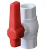 Conexões para Tubos de Água Azuis de PVC Cotovelo Direto T União Válvula de Esfera Tanque de Água Aquário Conector de Tubo de 50 mm