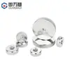 Tuerca de Acero Inoxidable 304 Guanjijie de Apriete Manual con Cabeza Plana Ampliada, Rosca Interna Fina, Tapa de Tornillo de Ajuste Moleteada M3-M10