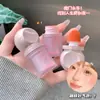 Sachino Mist Light Rubor Líquido de Doble Uso para Labios y Mejillas Rouge Coreano Natural con Vitalidad y Brocha Esponja Rubor